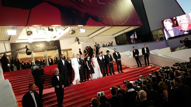 La présentation d'Okja au Festival de Cannes