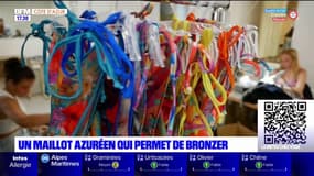 Côte d'Azur: un maillot de bain pour bronzer à travers le tissu