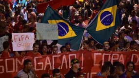 Une manifestation à Sao Paul le 22 mai dernier.