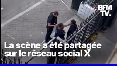 Saint-Denis: un policier gifle et crache sur un jeune homme