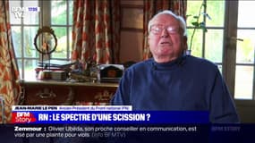 Jean-Marie Le Pen à propos de Marion Maréchal: "Je ne m'attendais pas à ce qu'elle intervienne dans la campagne de Marine Le Pen"