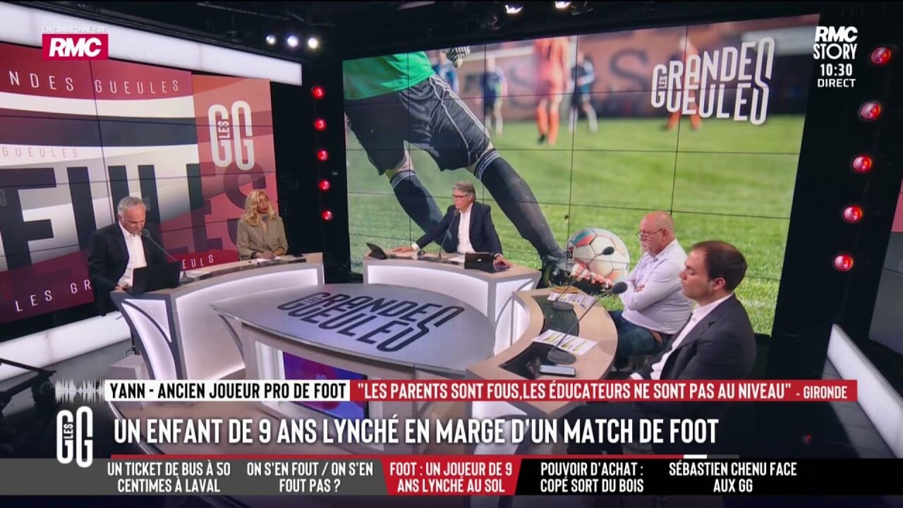 Un enfant de 9 ans frappé après un match de foot: "Il y a un ensauvagement"