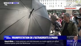Une manifestation d'ultradroite organisée à Paris par le collectif "Comité du 9 mai"