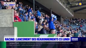 Racing: lancement des réabonnements ce lundi