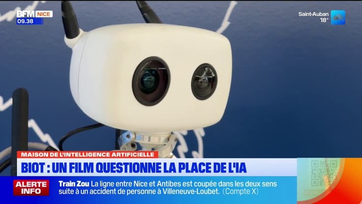 Biot : un film questionne la place de l'intelligence artificielle