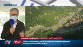 Intempéries dans les Alpes-Maritimes: le phénomène avait été anticipé assure le préfet