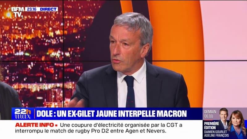 Philippe Vigier (MoDem) sur les déplacements d'Emmanuel Macron au contact des Français: 