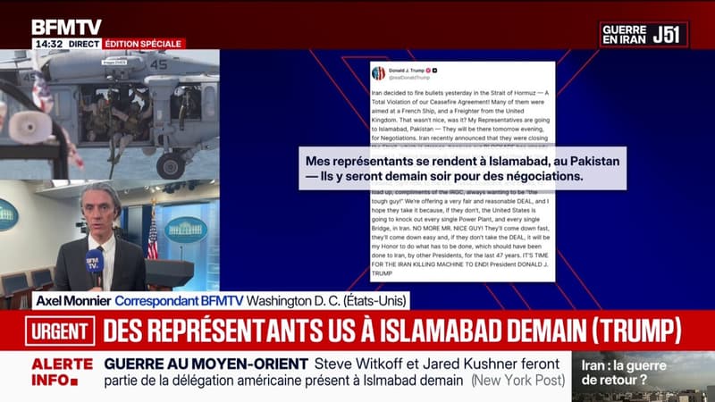 Guerre au Moyen-Orient: Steve Witkoff et Jared Kushner en route pour le Pakistan pour de nouvelles négociations avec l'Iran
