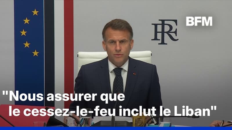 Cessez-le-feu, Liban, détroit d'Ormuz: la prise de parole d'Emmanuel Macron lors du Conseil de défense en intégralité