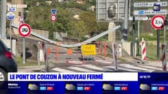 Rhône: le pont de Couzon à nouveau fermé