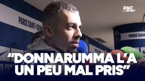 PSG 3-1 OL : "Il l'a un peu mal pris", Mikautadze revient sur son embrouille avec Donnarumma