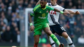 Yann M'Vila avec Sunderland, en 2015-2016