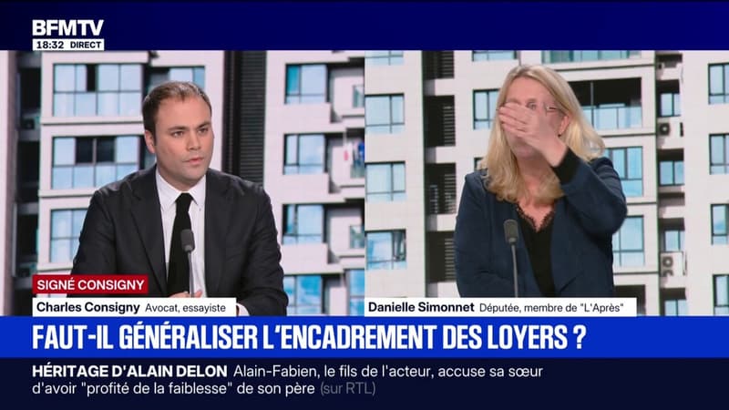 SIGNÉ CONSIGNY - Proposition d'encadrement des loyers: "Il faut laisser faire le marché même quand il est dur", estime Charles Consigny