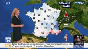 La météo pour ce dimanche 23 juin 2019