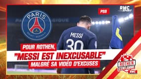 PSG : "Messi est inexcusable", Rothen ne veut pas excuser "La Pulga" malgré ses excuses