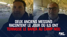 Deux anciens Messins racontent le jour où ils ont terrassé le Barça au Camp Nou