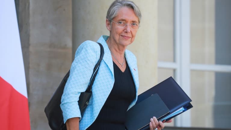 La ministre du Travail, Elisabeth Borne