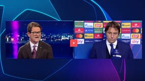 Capello et Conte sur le plateau de Sky Sports