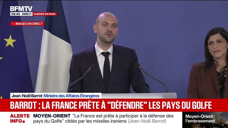 Guerre au Moyen-Orient: près de 400.000 Français" présents dans la région, déclare Jean-Noël Barrot, ministre des Affaires étrangères
