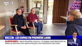 Vaccin Covid-19: les résidents et professionnels de santé des Ehpad prioritaires