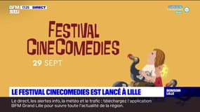 Lille: lancement de la 4e édition du festival CineComedies