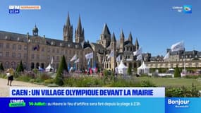 JO 2024: un village olympique installé devant l'Hôtel de ville à Caen