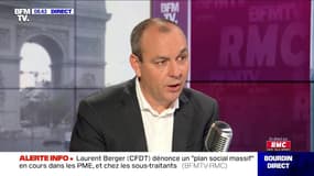 Laurent Berger demande la création d'un "chèque relance" pour "aider les ménages les plus modestes"