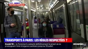 L'engorgement de la rame était dû à un retard du métro, la distanciation sociale est désormais respectée