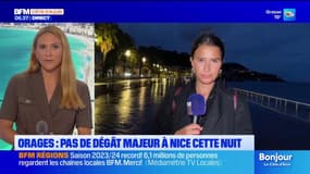 Orages dans le sud-est: pas de dégât majeur à Nice