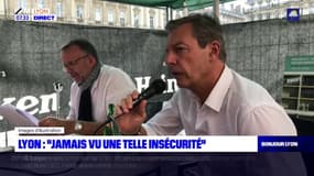 Législatives dans le Rhône: Pascal Blache dénonce l'insécurité à Lyon 