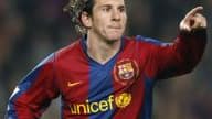 Messi occupe la tête du classement des meilleurs buteurs de la Ligue des Champions 2007/2008 avec Cristiano Ronaldo