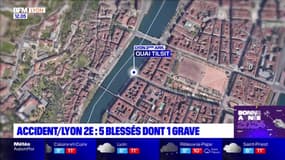 Lyon: cinq blessés, dont un grave, dans un accident de la route après un refus d'obtempérer