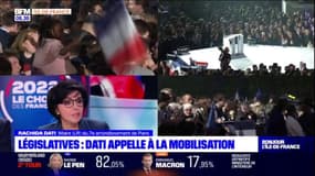 Législatives: Rachida Dati appelle à la mobilisation des Français