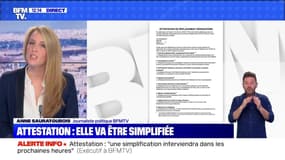 Attestation : elle va être simplifiée - 20/03