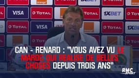 CAN - Hervé Renard : "Vous avez vu le Maroc qui réalise de belles choses depuis trois ans"