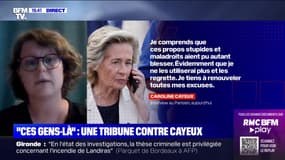 Propos de Caroline Cayeux: "On attend des actes de la part de tout le gouvernement", demande la présidente de "SOS Homophobie" Lucile Jomat