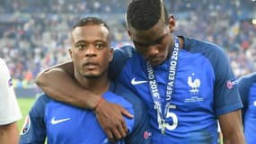 Evra et Pogba