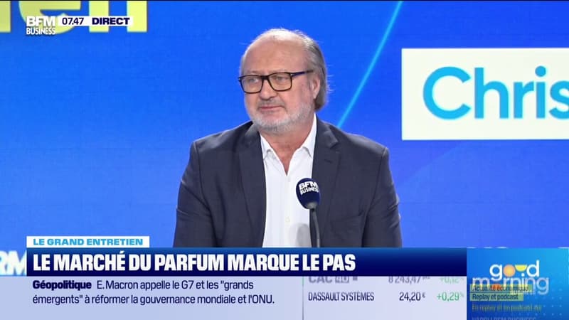 Le marché du parfum marque le pas