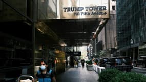 La Trump Tower, siège du groupe Trump Organization, a New York, le 30 juin 2021.