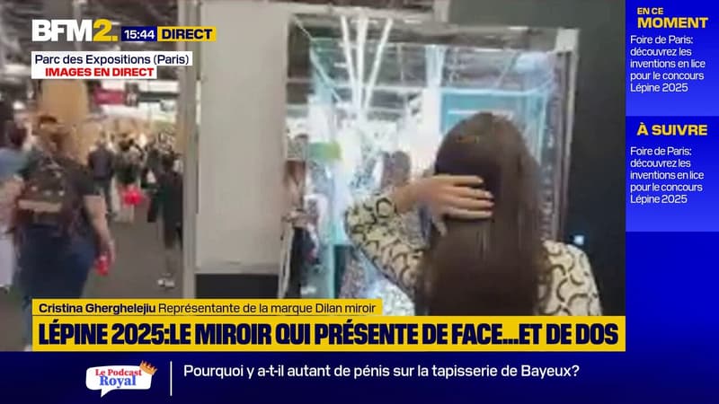 Un miroir intelligent pour vous voir de face... et de dos !