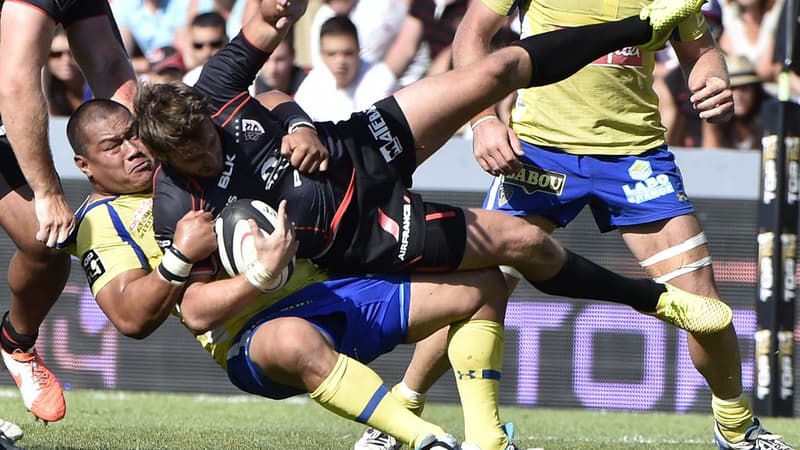 Les Toulousais battus par Clermont