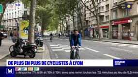 Lyon: 11.000 déplacements à vélos enregistrés sur le pont Lafayette