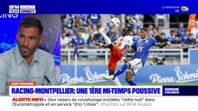Ligue 1: décryptage de la première mi-temps ratée du Racing contre Montpellier