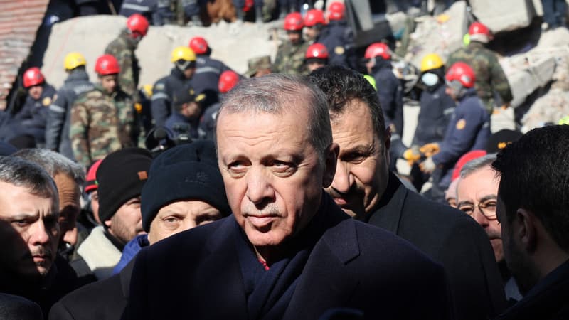 Recep Tayyip Erdogan le 8 février 2023.