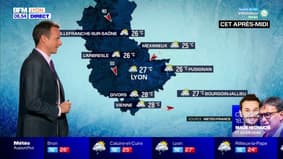 Météo Rhône: des averses et quelques éclaircies ce jeudi, 27°C à Lyon