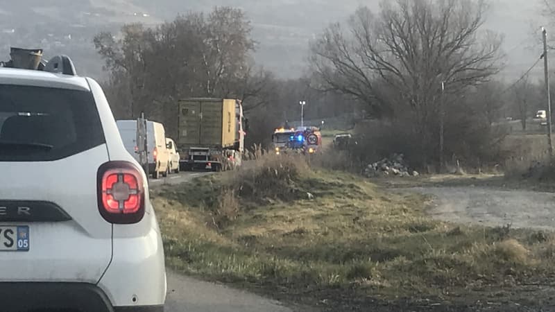 Accident de la route dans les Hautes-Alpes.