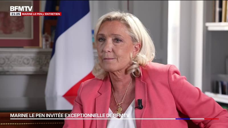 Marine Le Pen: "Les quelques personnes qui appartiennent à ces groupuscules (d'ultra droite), je les ai virées"