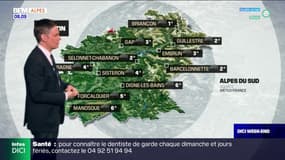 Météo Alpes du Sud: un samedi pluvieux malgré des éclaircies dans l'après-midi, 10°C à Briançon, 15°C à Gap