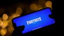 Le jeu vidéo Fortnite sur un iPhone (Image d'illustration).