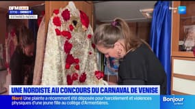 Carnaval de Venise: une Nordiste participe au concours du meilleur costume